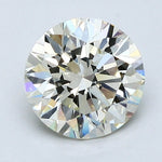 1.5 Carat Round Cut Natural Diamond - L VVS1 - 1.56ct - EX Cut Grade - Diamonds By Rothschild
