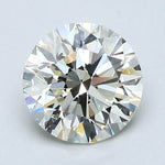 1.5 Carat Round Cut Natural Diamond - M VS2 - 1.5ct - EX Cut Grade - Diamonds By Rothschild