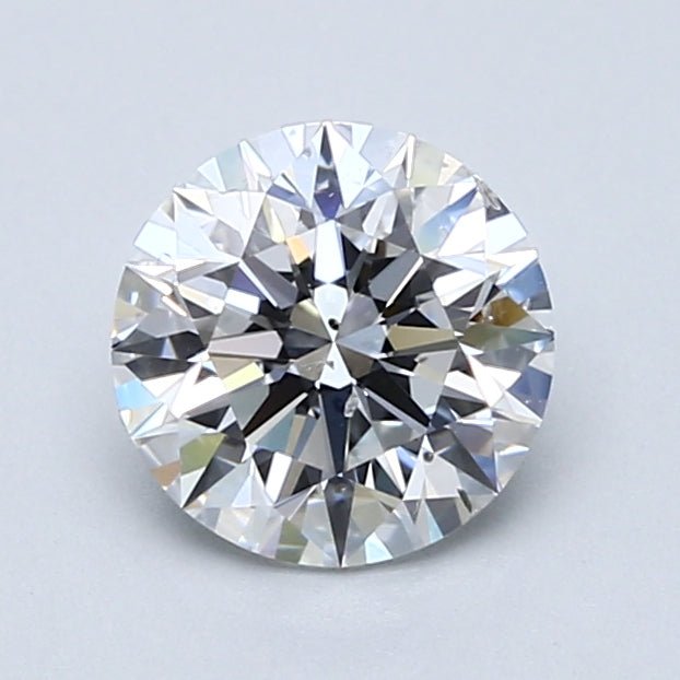 1.5 Carat Round - Natural Diamond - 1.4 - D - SI2 - EX - EX - EX - Diamonds By Rothschild