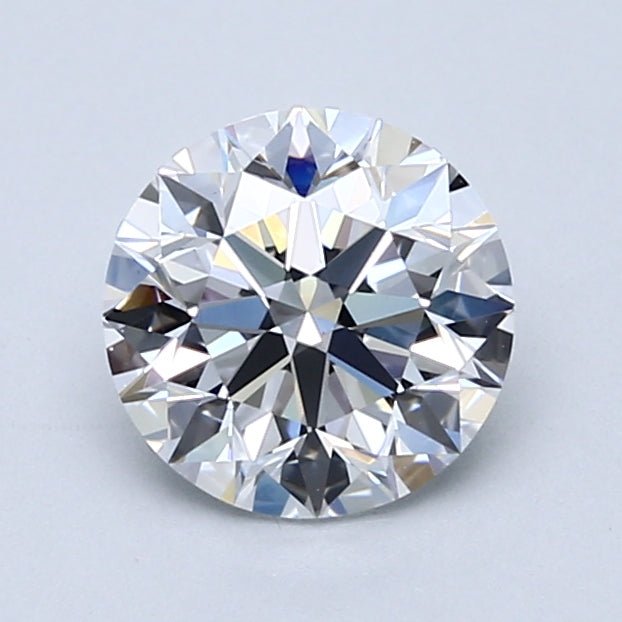 1.5 Carat Round - Natural Diamond - 1.4 - D - VS1 - EX - EX - EX - Diamonds By Rothschild