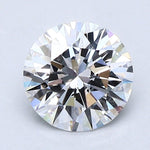 1.5 Carat Round - Natural Diamond - 1.4 - D - VVS1 - EX - EX - EX - Diamonds By Rothschild