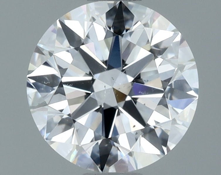 1.5 Carat Round - Natural Diamond - 1.4 - E - SI1 - EX - EX - EX - Diamonds By Rothschild