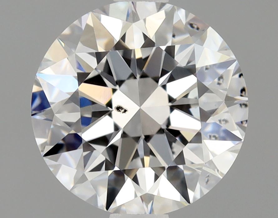 1.5 Carat Round - Natural Diamond - 1.4 - E - SI2 - EX - EX - Diamonds By Rothschild