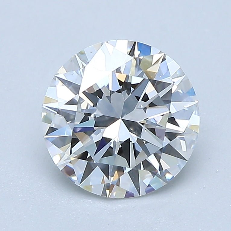 1.5 Carat Round - Natural Diamond - 1.4 - E - VS1 - EX - EX - EX - Diamonds By Rothschild