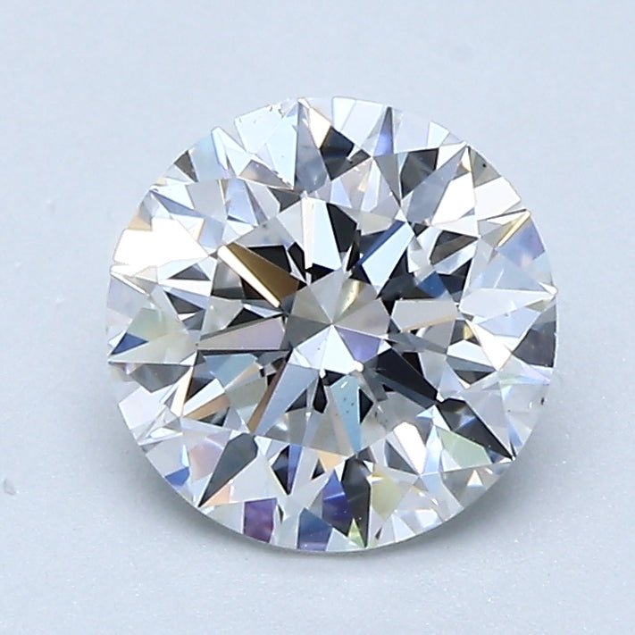 1.5 Carat Round - Natural Diamond - 1.4 - E - VS1 - EX - VG - EX - Diamonds By Rothschild
