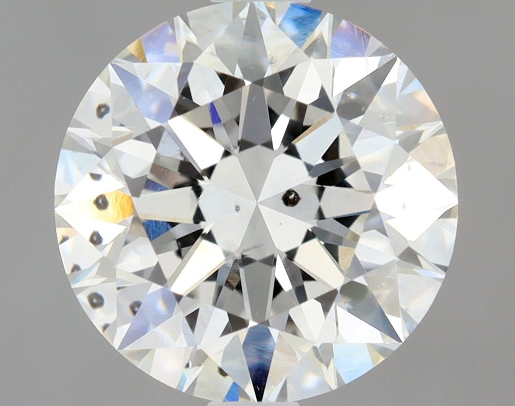 1.5 Carat Round - Natural Diamond - 1.4 - G - SI2 - EX - EX - Diamonds By Rothschild