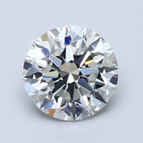 1.5 Carat Round - Natural Diamond - 1.4 - H - VS1 - EX - EX - EX - Diamonds By Rothschild