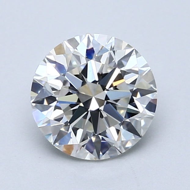 1.5 Carat Round - Natural Diamond - 1.4 - H - VS1 - EX - EX - EX - Diamonds By Rothschild