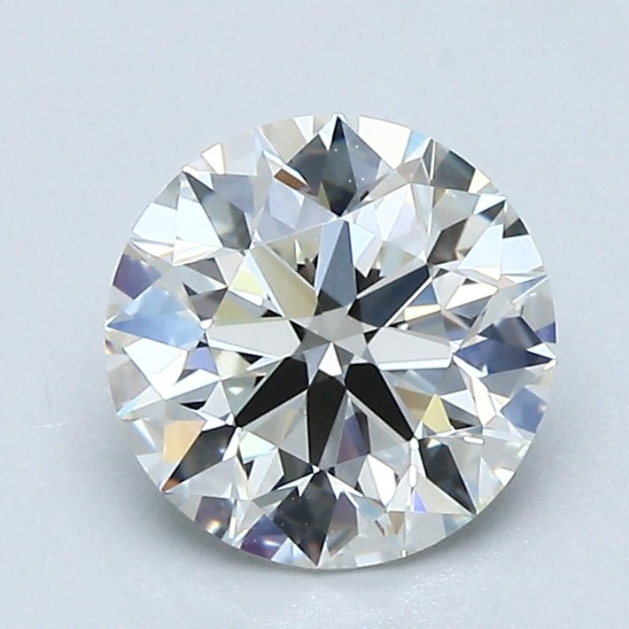 1.5 Carat Round - Natural Diamond - 1.4 - H - VS1 - EX - EX - EX - Diamonds By Rothschild