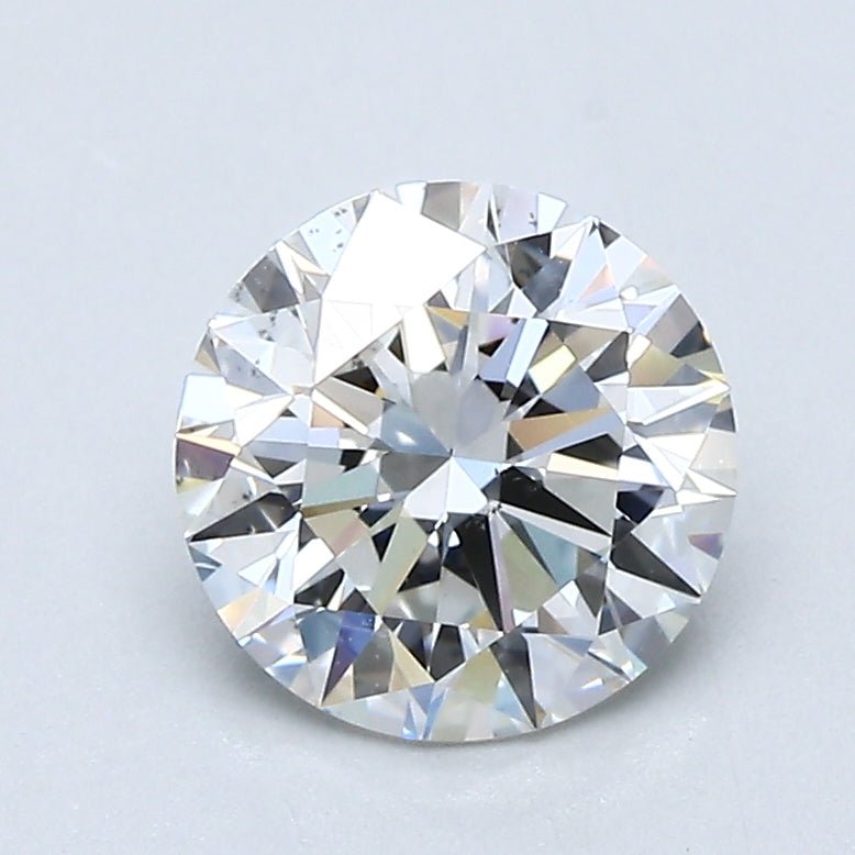 1.5 Carat Round - Natural Diamond - 1.4 - H - VS2 - EX - EX - EX - Diamonds By Rothschild