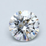 1.5 Carat Round - Natural Diamond - 1.41 - E - VVS2 - EX - EX - EX - Diamonds By Rothschild