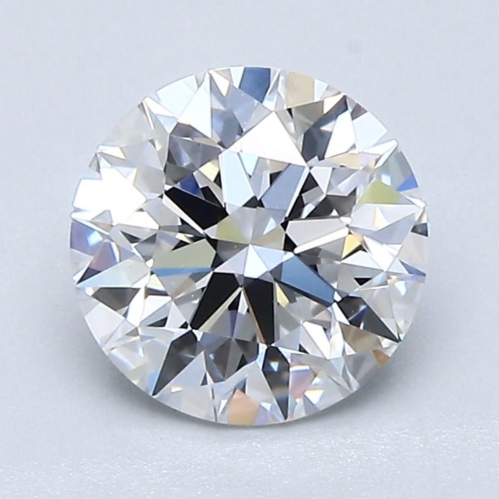 1.5 Carat Round - Natural Diamond - 1.41 - E - VVS2 - EX - EX - EX - Diamonds By Rothschild