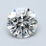 1.5 Carat Round - Natural Diamond - 1.41 - H - SI1 - EX - EX - EX - Diamonds By Rothschild