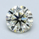 1.5 Carat Round - Natural Diamond - 1.41 - N - SI1 - VG - VG - VG - Diamonds By Rothschild