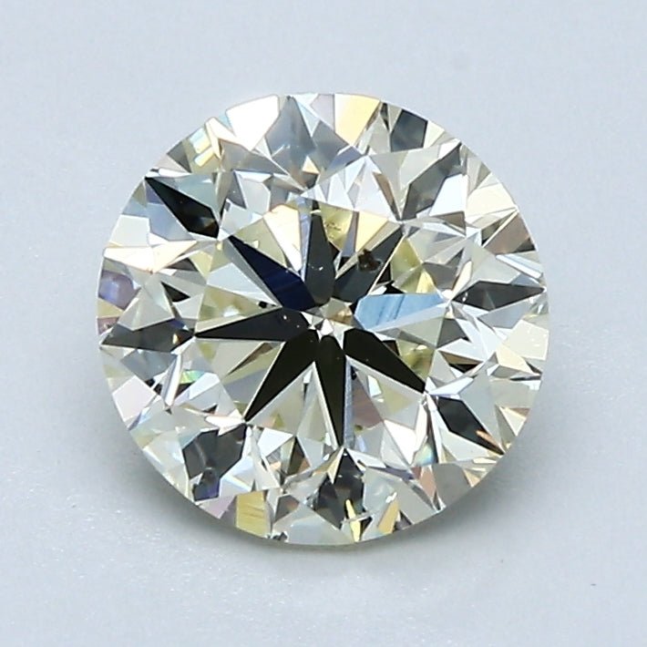 1.5 Carat Round - Natural Diamond - 1.41 - N - Slightly Included - VG - VG - VG - Diamonds By Rothschild