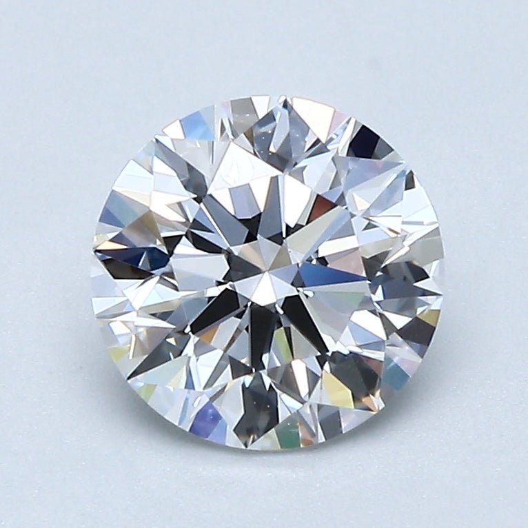 1.5 Carat Round - Natural Diamond - 1.42 - D - IF - EX - EX - EX - Diamonds By Rothschild