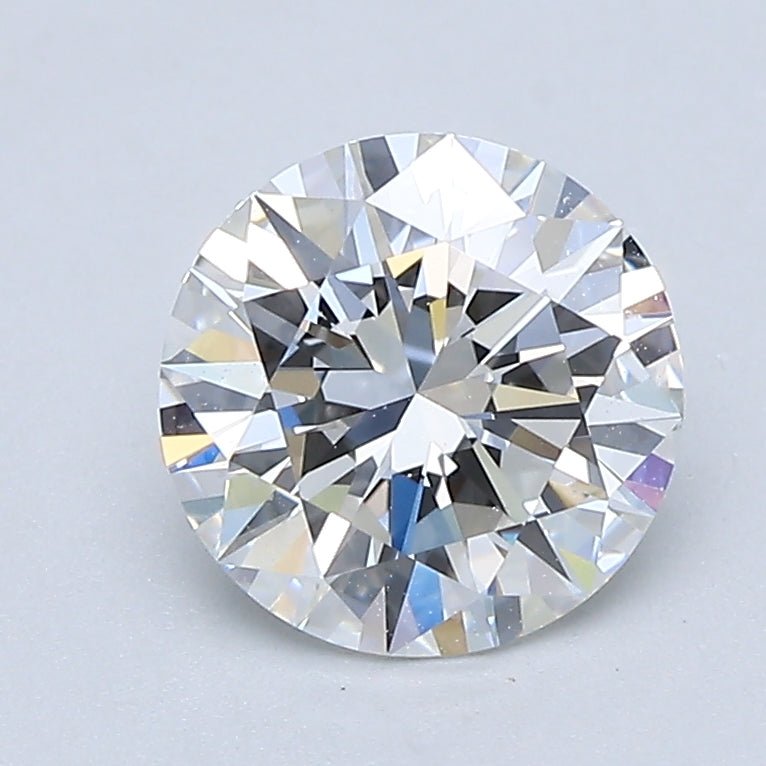 1.5 Carat Round - Natural Diamond - 1.42 - D - VS2 - EX - EX - EX - Diamonds By Rothschild