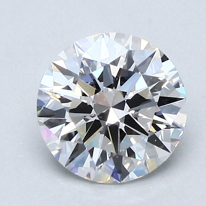 1.5 Carat Round - Natural Diamond - 1.42 - F - VVS2 - EX - EX - EX - Diamonds By Rothschild