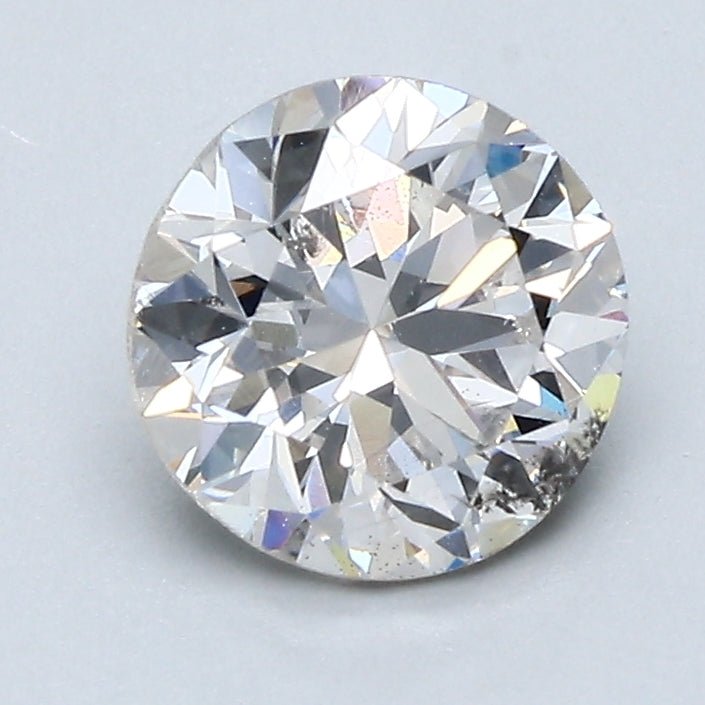 1.5 Carat Round - Natural Diamond - 1.43 - H - SI2 - G - G - f - Diamonds By Rothschild