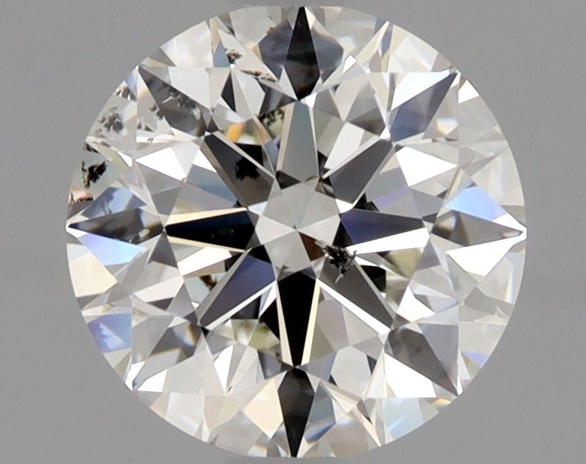 1.5 Carat Round - Natural Diamond - 1.43 - I - SI2 - EX - EX - Diamonds By Rothschild