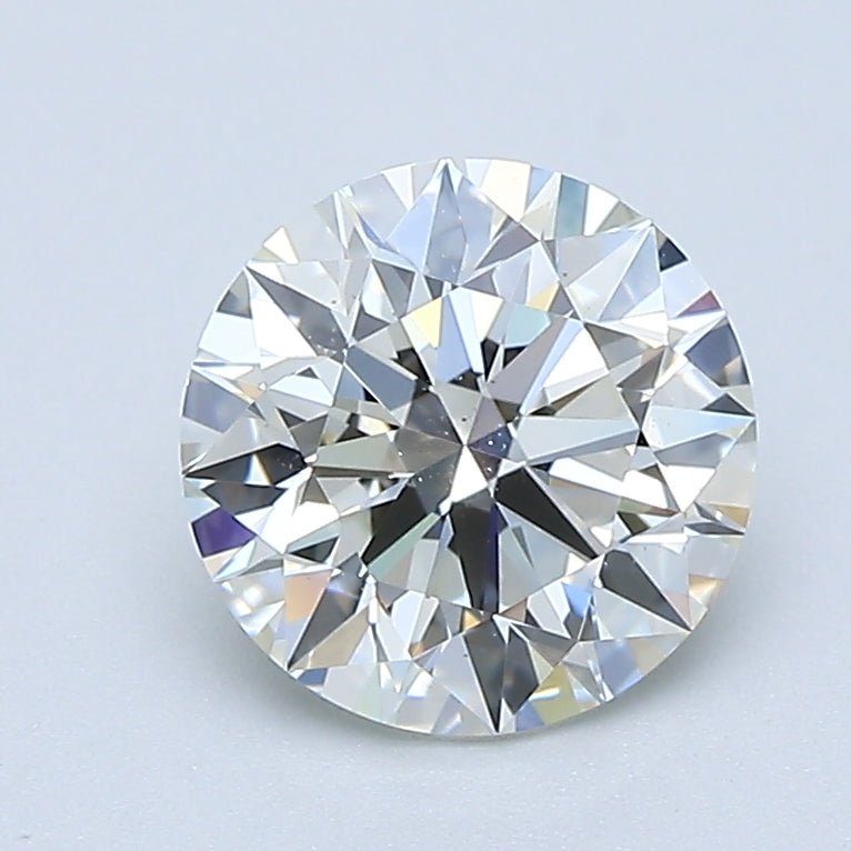 1.5 Carat Round - Natural Diamond - 1.45 - J - SI1 - EX - EX - EX - Diamonds By Rothschild