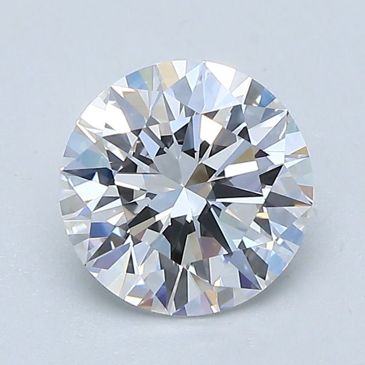 1.5 Carat Round - Natural Diamond - 1.46 - D - IF - EX - EX - EX - Diamonds By Rothschild