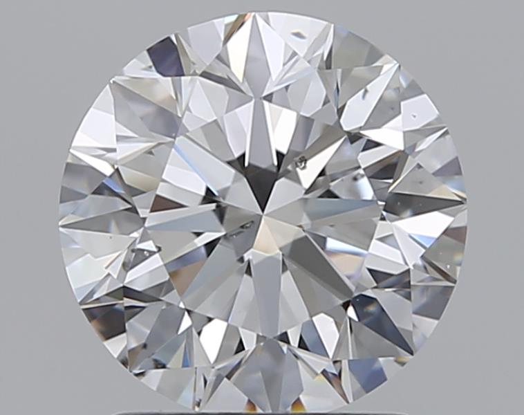 1.5 Carat Round - Natural Diamond - 1.49 - D - SI1 - EX - EX - EX - Diamonds By Rothschild