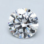 1.5 Carat Round - Natural Diamond - 1.5 - D - SI1 - EX - EX - EX - Diamonds By Rothschild
