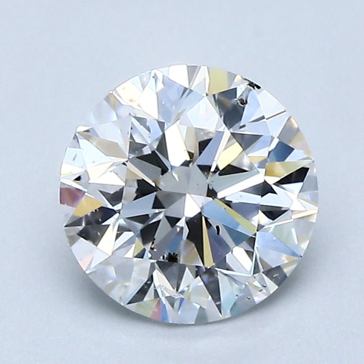 1.5 Carat Round - Natural Diamond - 1.5 - D - SI2 - EX - EX - EX - Diamonds By Rothschild