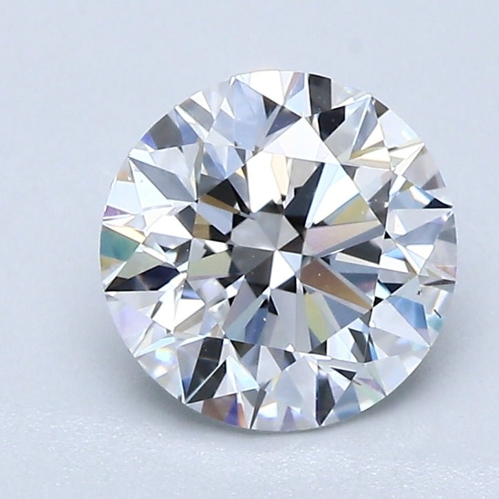 1.5 Carat Round - Natural Diamond - 1.5 - D - Very Slightly Included - EX - EX - EX - Diamonds By Rothschild