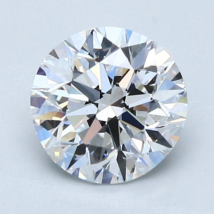 1.5 Carat Round - Natural Diamond - 1.5 - D - VS1 - EX - EX - VG - Diamonds By Rothschild
