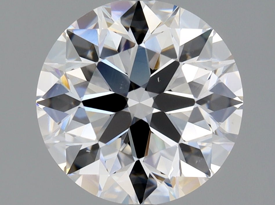 1.5 Carat Round - Natural Diamond - 1.5 - D - VS2 - EX - EX - EX - Diamonds By Rothschild