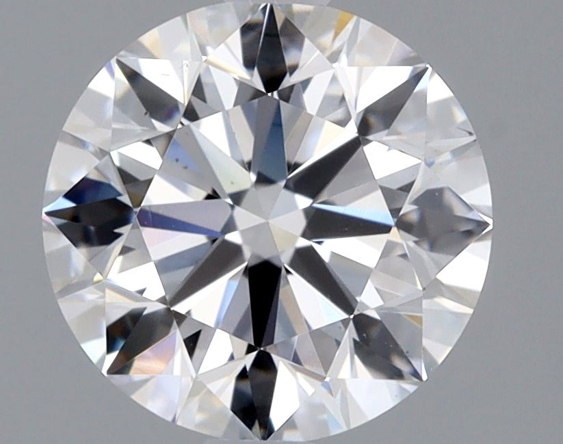 1.5 Carat Round - Natural Diamond - 1.5 - D - VS2 - EX - EX - VG - Diamonds By Rothschild