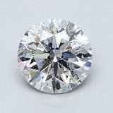 1.5 Carat Round - Natural Diamond - 1.5 - E - I1 - EX - EX - EX - Diamonds By Rothschild