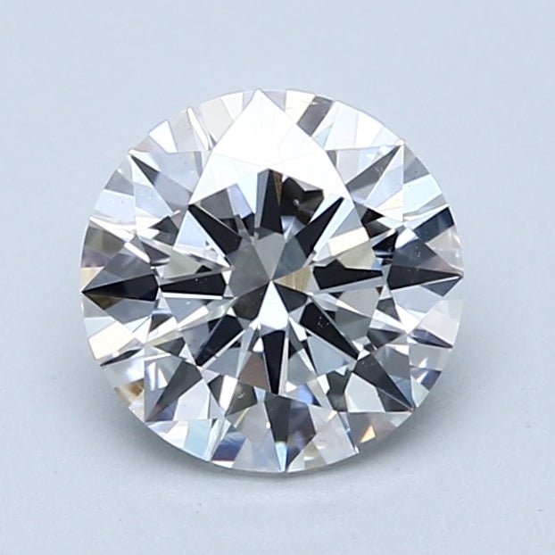1.5 Carat Round - Natural Diamond - 1.5 - E - SI1 - EX - EX - EX - Diamonds By Rothschild