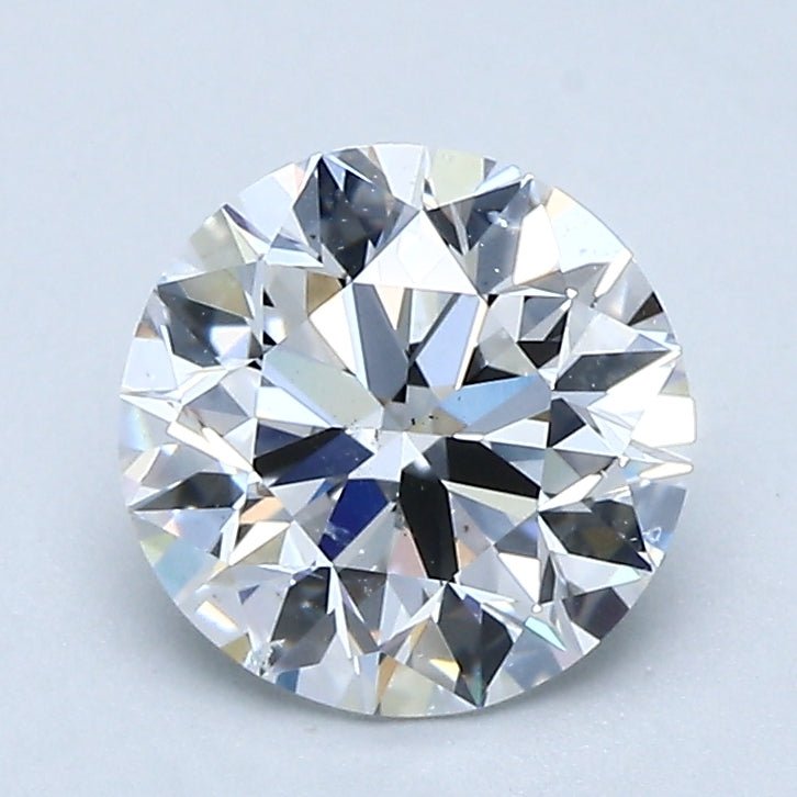 1.5 Carat Round - Natural Diamond - 1.5 - E - SI1 - EX - VG - VG - Diamonds By Rothschild
