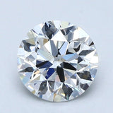 1.5 Carat Round - Natural Diamond - 1.5 - E - SI1 - EX - VG - VG - Diamonds By Rothschild