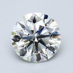 1.5 Carat Round - Natural Diamond - 1.5 - F - SI1 - EX - EX - EX - Diamonds By Rothschild