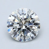 1.5 Carat Round - Natural Diamond - 1.5 - F - SI1 - EX - EX - EX - Diamonds By Rothschild