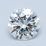 1.5 Carat Round - Natural Diamond - 1.5 - F - SI1 - EX - EX - EX - Diamonds By Rothschild