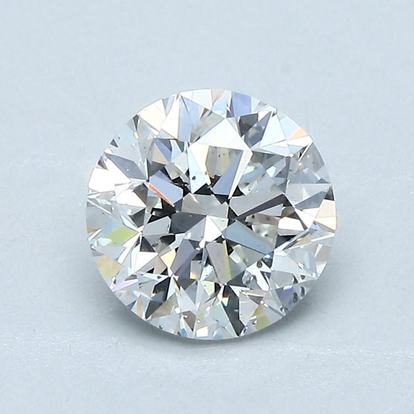 1.5 Carat Round - Natural Diamond - 1.5 - F - SI1 - G - EX - VG - Diamonds By Rothschild