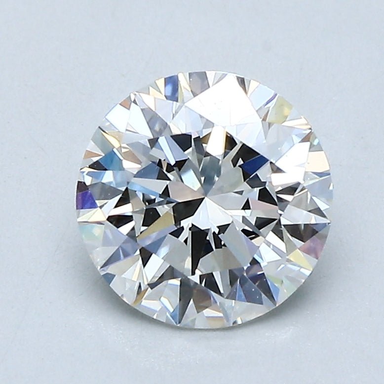 1.5 Carat Round - Natural Diamond - 1.5 - F - VVS2 - VG - EX - EX - Diamonds By Rothschild