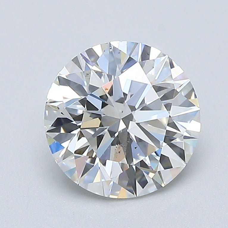1.5 Carat Round - Natural Diamond - 1.5 - G - SI1 - EX - EX - EX - Diamonds By Rothschild
