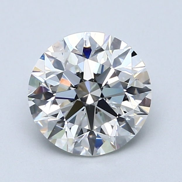 1.5 Carat Round - Natural Diamond - 1.5 - G - SI1 - EX - EX - EX - Diamonds By Rothschild