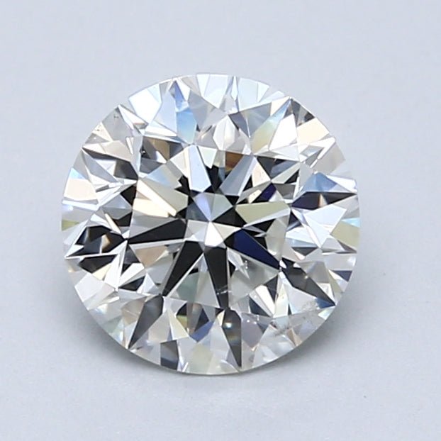 1.5 Carat Round - Natural Diamond - 1.5 - G - SI1 - EX - EX - EX - Diamonds By Rothschild