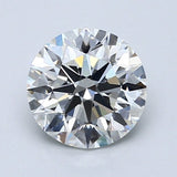 1.5 Carat Round - Natural Diamond - 1.5 - G - VS2 - EX - EX - EX - Diamonds By Rothschild