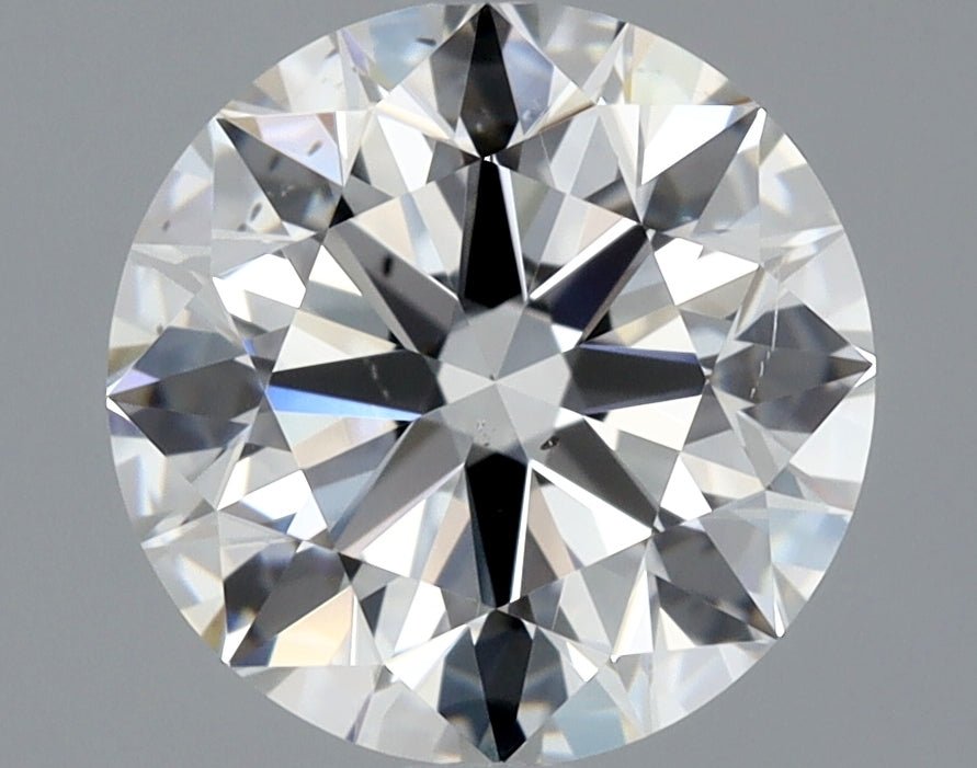 1.5 Carat Round - Natural Diamond - 1.5 - H - SI1 - EX - EX - EX - Diamonds By Rothschild
