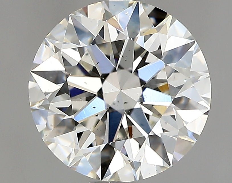 1.5 Carat Round - Natural Diamond - 1.5 - H - SI1 - EX - EX - EX - Diamonds By Rothschild