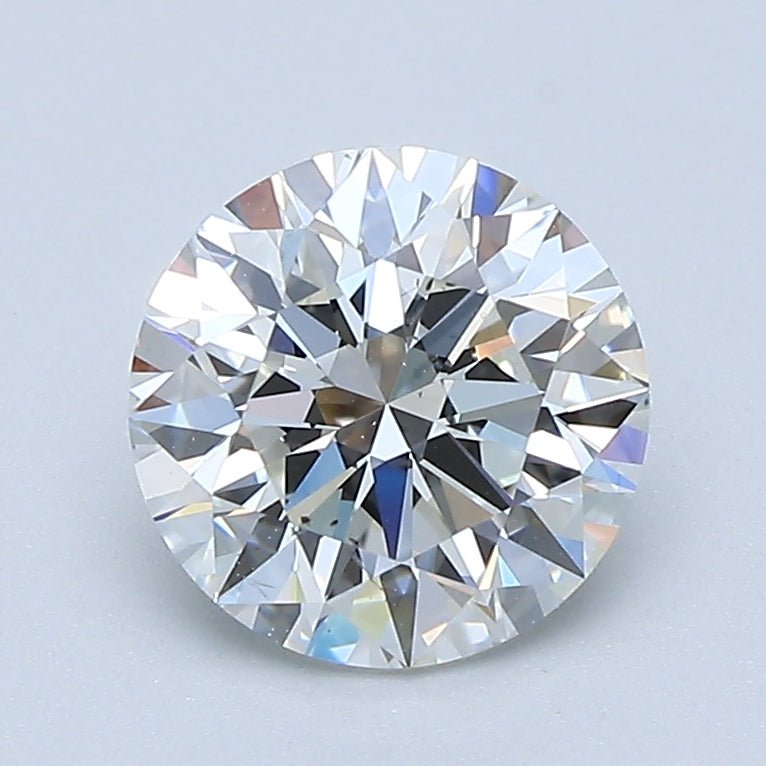 1.5 Carat Round - Natural Diamond - 1.5 - H - SI1 - EX - EX - EX - Diamonds By Rothschild