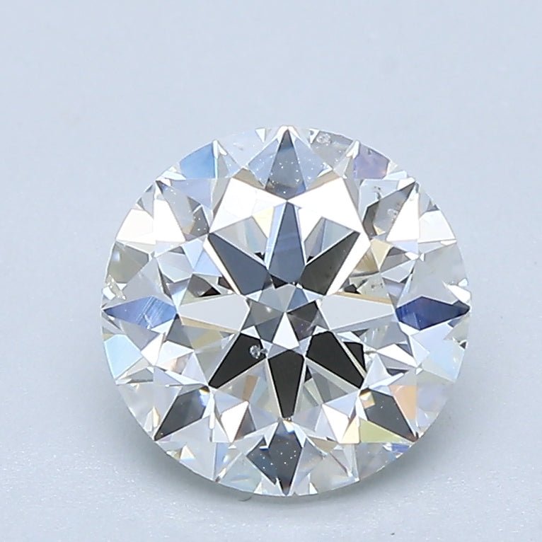 1.5 Carat Round - Natural Diamond - 1.5 - H - SI1 - EX - EX - EX - Diamonds By Rothschild